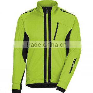 Comfortable Elastic Cuff Softshell Jacket Men China Bike Jacket Waterproof photo-3