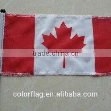 customized custom polyester hand flag