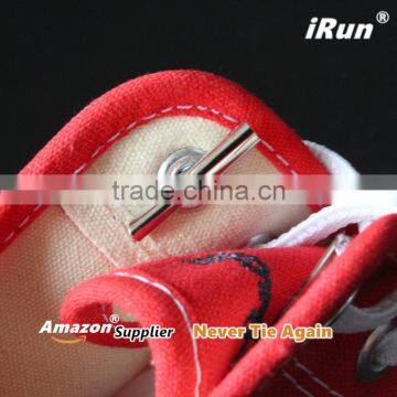 Combining Memory Foam No Tie Elastic Shoelace - Quick and Press Release Good Bye Tie Shoelaces - Accept Custom - Blue photo-2