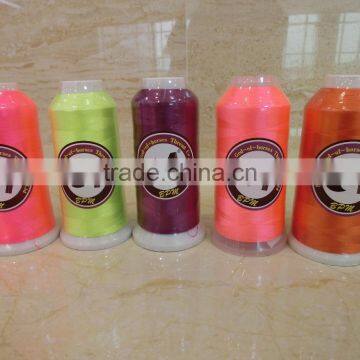 viscose rayon embroidery thread 300D/2 with Oekotex