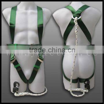 construction safety belts full body harnesses rescue harness 3 point/4 point/5 point made by Ningbo and Hangzhou factory