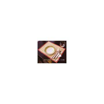 YRCD13002  bamboo placemat,  bamboo mat, dinning mat