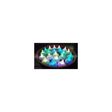 Water floating smokeless electric LED candles flashing seven colors