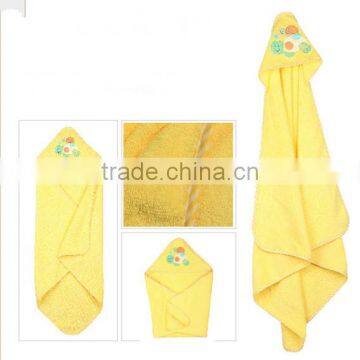 yellow hooded baby blanket manufacturers china