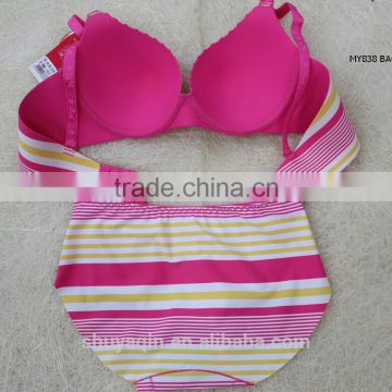 in stock high quality seamless bra set