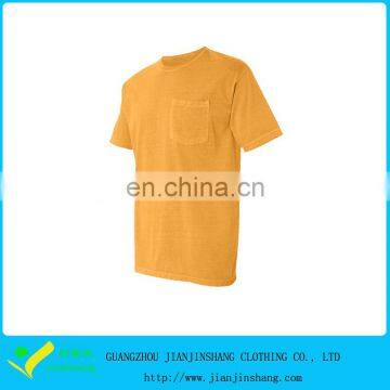 Eygpt Cotton Best Qualtiy Round Neck Orange Casual T Shirts For Men