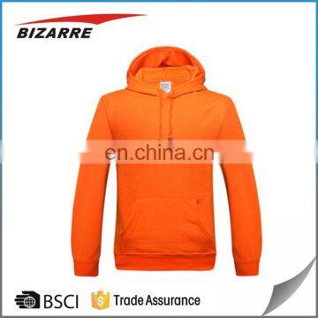 Trendy warm men winter hoodies blank