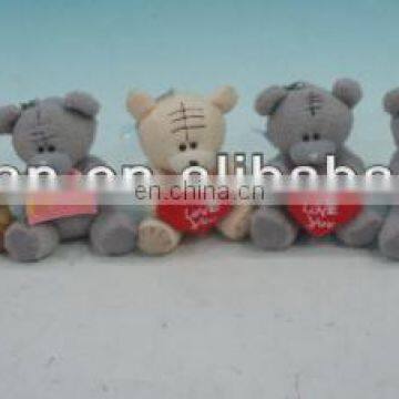 WMR1207 Fashion Bear Plush Toy Key Chain