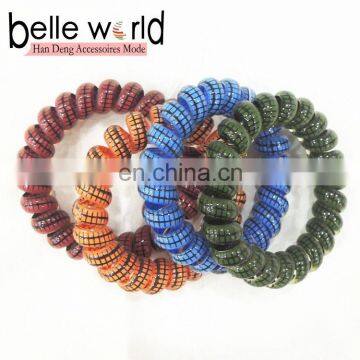 Wholesale Telephone Cord Line Hair Ties Telephone Wire Hair Band Hair Accessories for Women