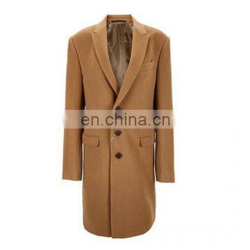 New Fashion High Quality USA European Clothes Slim Fit Double Breasted Wool Cashmere Men Overcoat photo-4