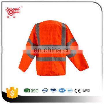 2017 3m Reflective Safety Jacket With OEM Design KF-063-O