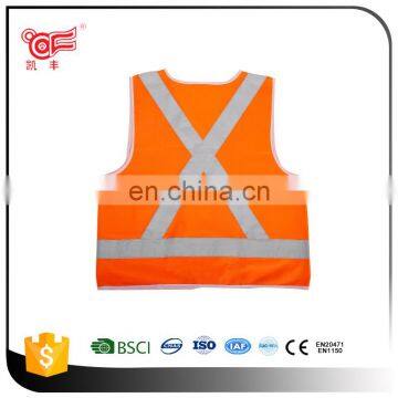 100% Polyester Reflective hi Vis Vests for Workwear KF-002 RX photo-3