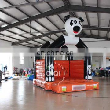 QIQI inflatable panda used party jumpers for sale