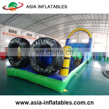 Inflatable Rainforest Extreme Obstacle Course/ Jungle Run Obstacle Course