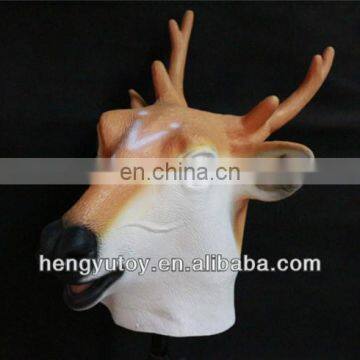 2013 The God Design And Top Sell Animal Decoration Mask Popular Sika Deer Mask Eco-friendly Latex Christmas Hot Sale Deer Mask