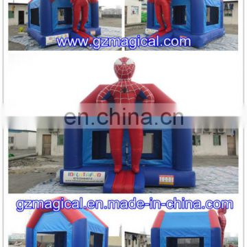 Inflatable Spider Man bounce inflatable castle inflatable combo