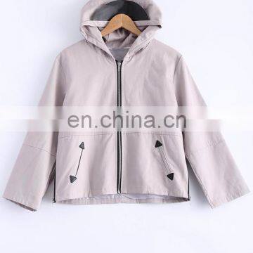 Wholesale Spring Fashionable Women Zipper Hoodie Jacket photo-5