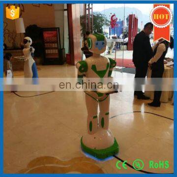 kunshan pangolin restaurant robot service robot for promotion in supermarket