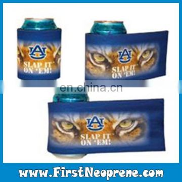 Tiger's Eyes Fierce High Quality Slap Collapsible Neoprene Can Holder