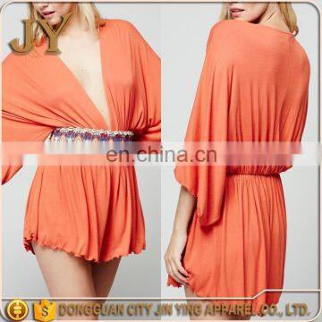Fashion Ladies Romper Short Jumpsuit Ladies Cotton/Polyester Jumpsuit