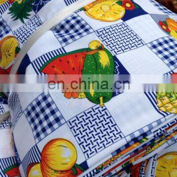 polyester minimat fabric table cloths fabric printing