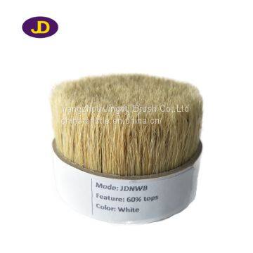 Brush Material - Natural White Pig Bristles
