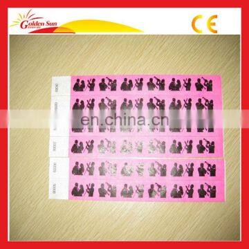 2014 New Product Printable Cheap Charity Tyvek Paper Wristband