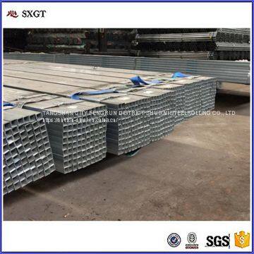 Professional supply gi square tube / gi hollw section / galvanized steel tube for sale