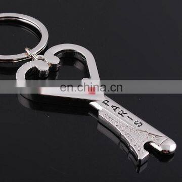 Metal Soft Enamel Bottle Opener Keychain for Wedding Favors