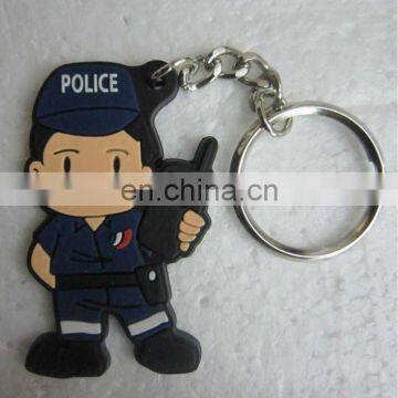 soft PVC key chain