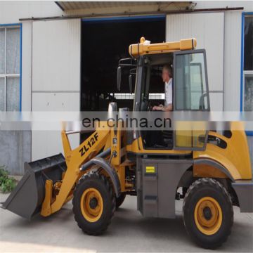 weifang ZL12F Mini Wheel Loader prices compact loader for sale