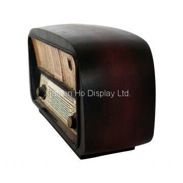 Ho Display Custom Vintage Crafts Home Decoration Resin Radio Visual Merchandising Props photo-2