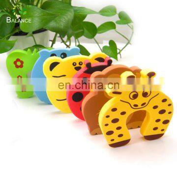 baby safety product Custom cartoon EVA Trade assurance high quality baby finger pinch guard EVA door stopper