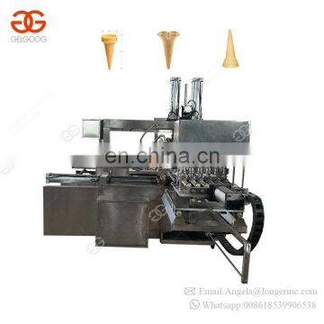 Factory Supply Sweet Waffle Mould Cone Making Machine Full Automatic Ice Cream Cone Wafer Product Line photo-3