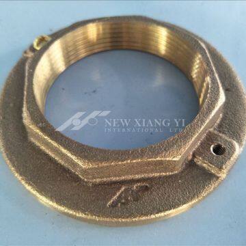 CNC Well Processed Bronze Flanged Nuts Marine Hardware photo-5