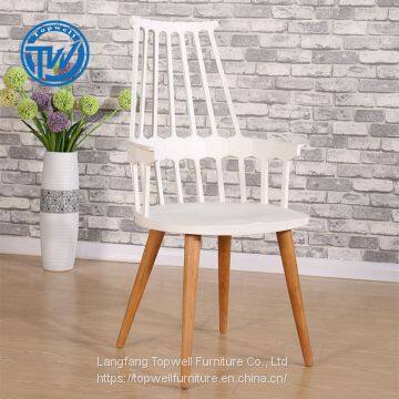 DC-6045 Topwell Hot Sale PP Plastic Chair Leisure Chair Dining Chair