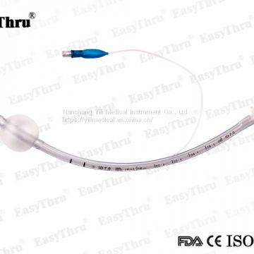 PVC Disposable Endotracheal Tube With Cuff Tracheostomy Tube 100% Medical Grade