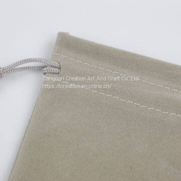5 Colors Velvet Pouches Jewellery Gift Bags With Drawstrings 9*7cm photo-5