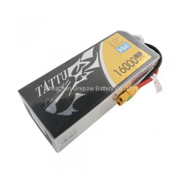 Tattu 22.8V 15C 6S 16000mAh High Volatge LiPo Battery for UAV drone