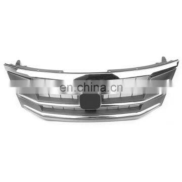 Front Upper Bumper Chrome Billet Grille Grill 2010 2011 2012 For Honda Crosstour