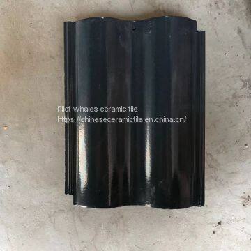 All-Ceramic White Underside Sheet Roof Double Roman Tile Building Materials