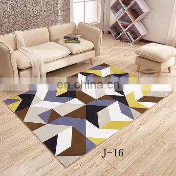 Chinese custom 3D printed carpets bedroom carpet for living room