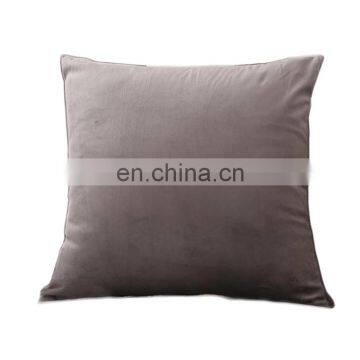 Luxury Glitter Spring Textile Velvet Soft Square Sofa Decorative Solid Color Conutry Sheep Skin Throw Pillows For Home Decor photo-4