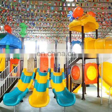 funny playground slide outdoor equipment  kids  nursery school toys