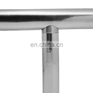 SUS Fixed Glass Mounted Stair Handrail Railing Support Bracket photo-5