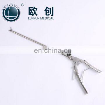 Laparoscopic Endoscopy Self Righting Needle Holder V shape