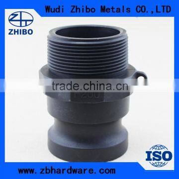 Type F Camlock coupling male adapter Size 1/2"-6" made by professiomal manufacture