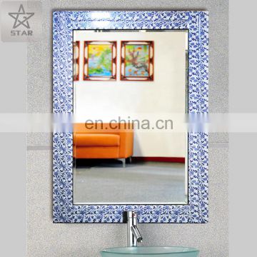 4mm 5mm 6mm Cosmetic Usage and Round Shape bathroom table silver mirror