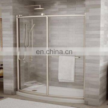 popular glass enclosed nice shower room corner bathroom glass shower frameless shower enclosure tempered glass