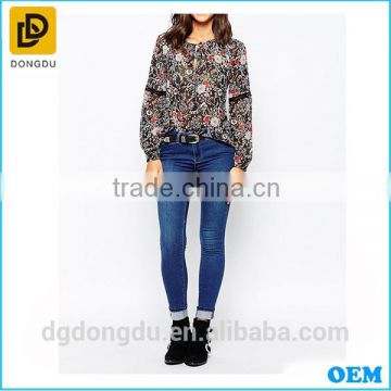 Newest Fashion High Quality Custom Wholesale High Waisted Jeans